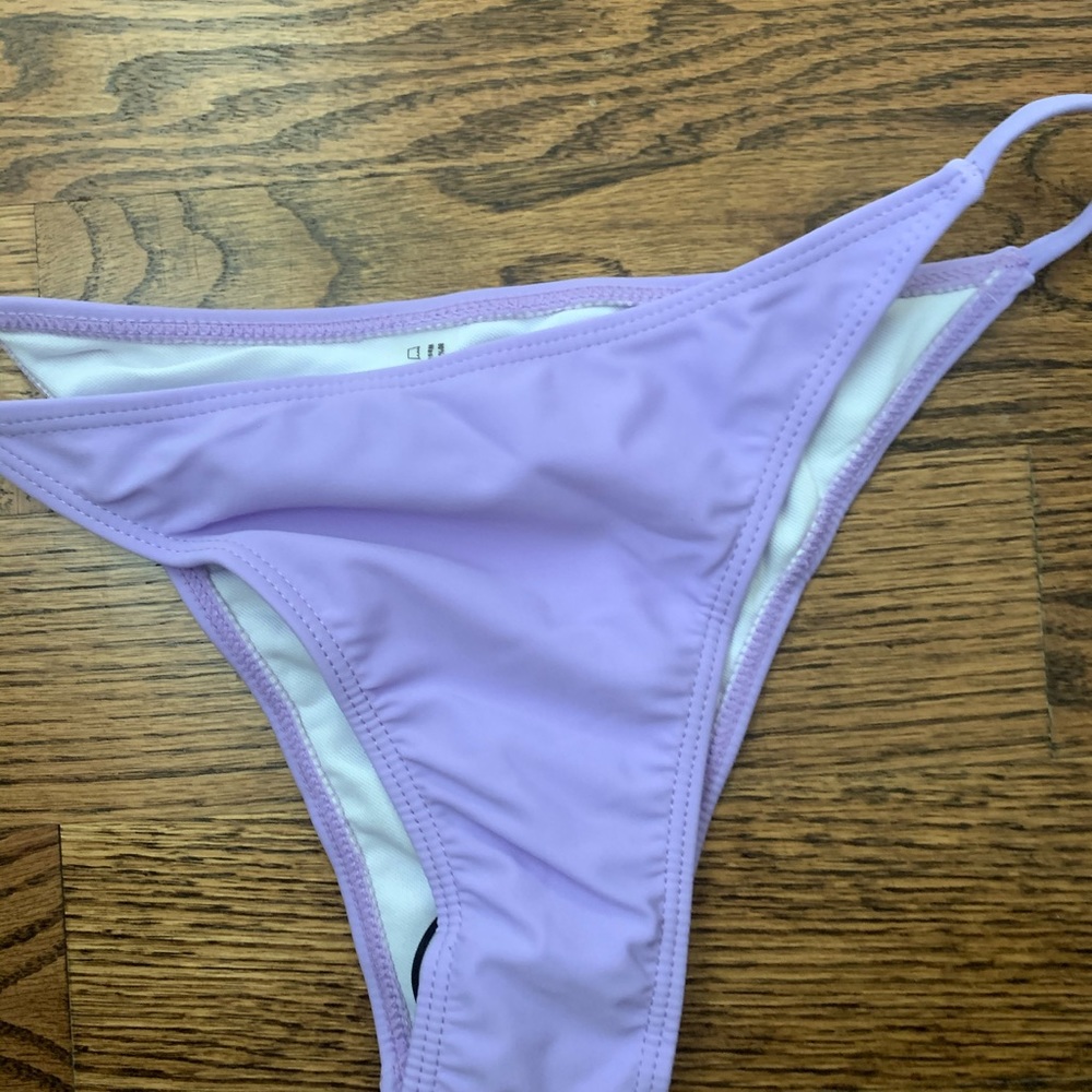 Light purple bikini bottoms